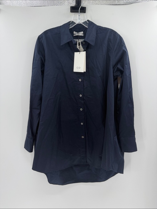 CO Tops - Co Essentials Women's A-line Buttondown Shirt - Navy - Small - New with tags